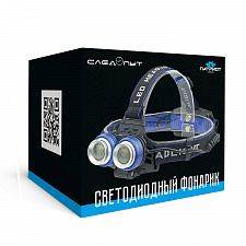 Патриот PT-FLG41 фонарь налобный (2L, 2*18650)